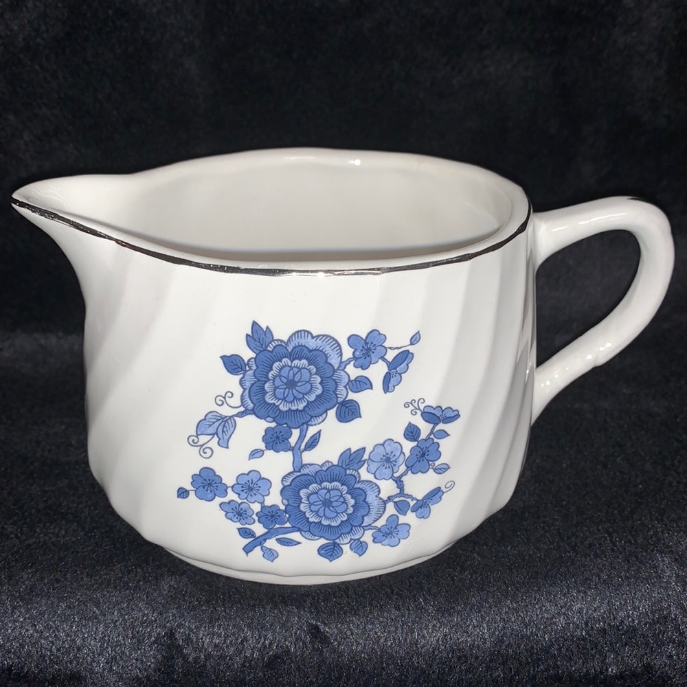 Royal Blue Wedgwood Cream Pitcher